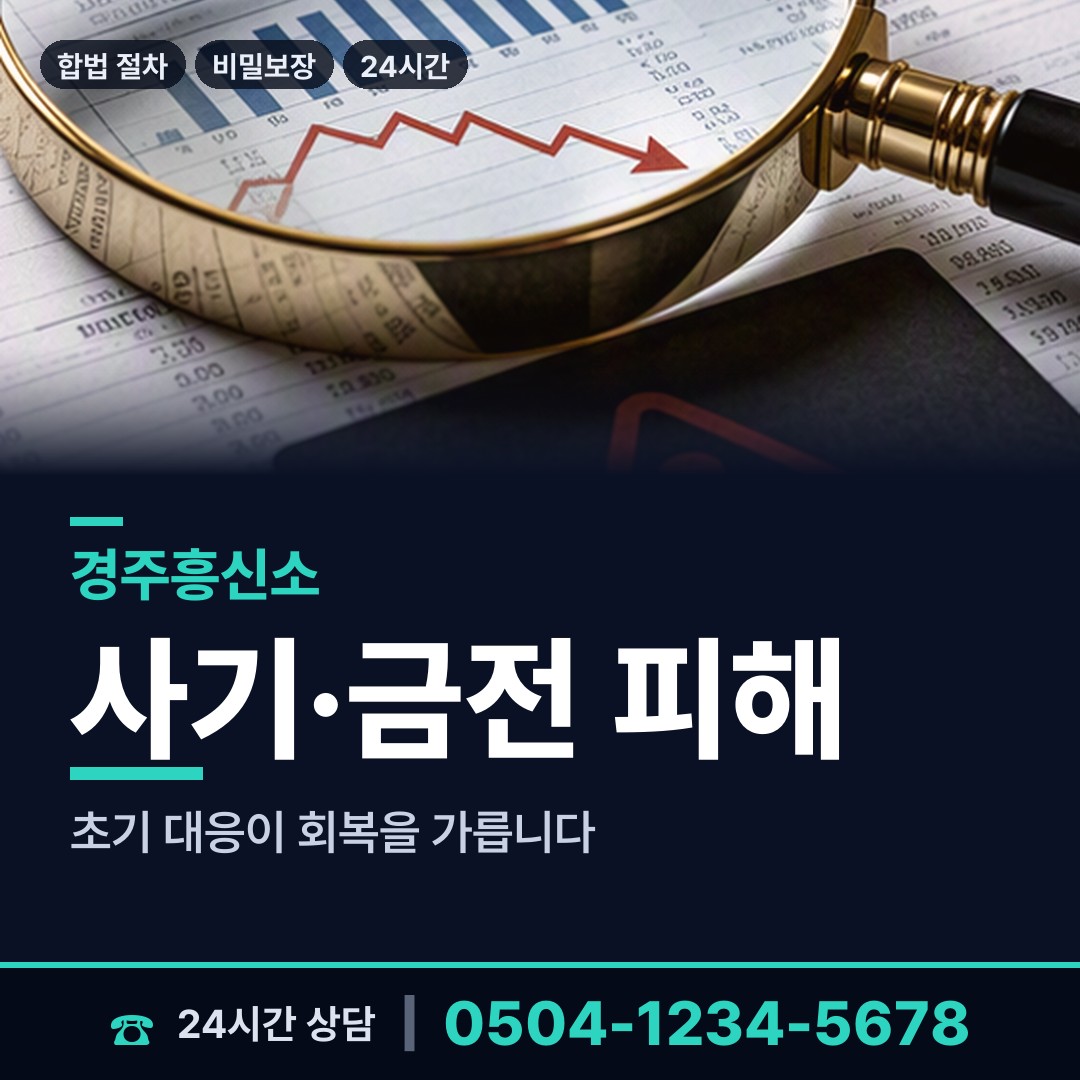 경주 외동읍 명의도용조사 상담 안내